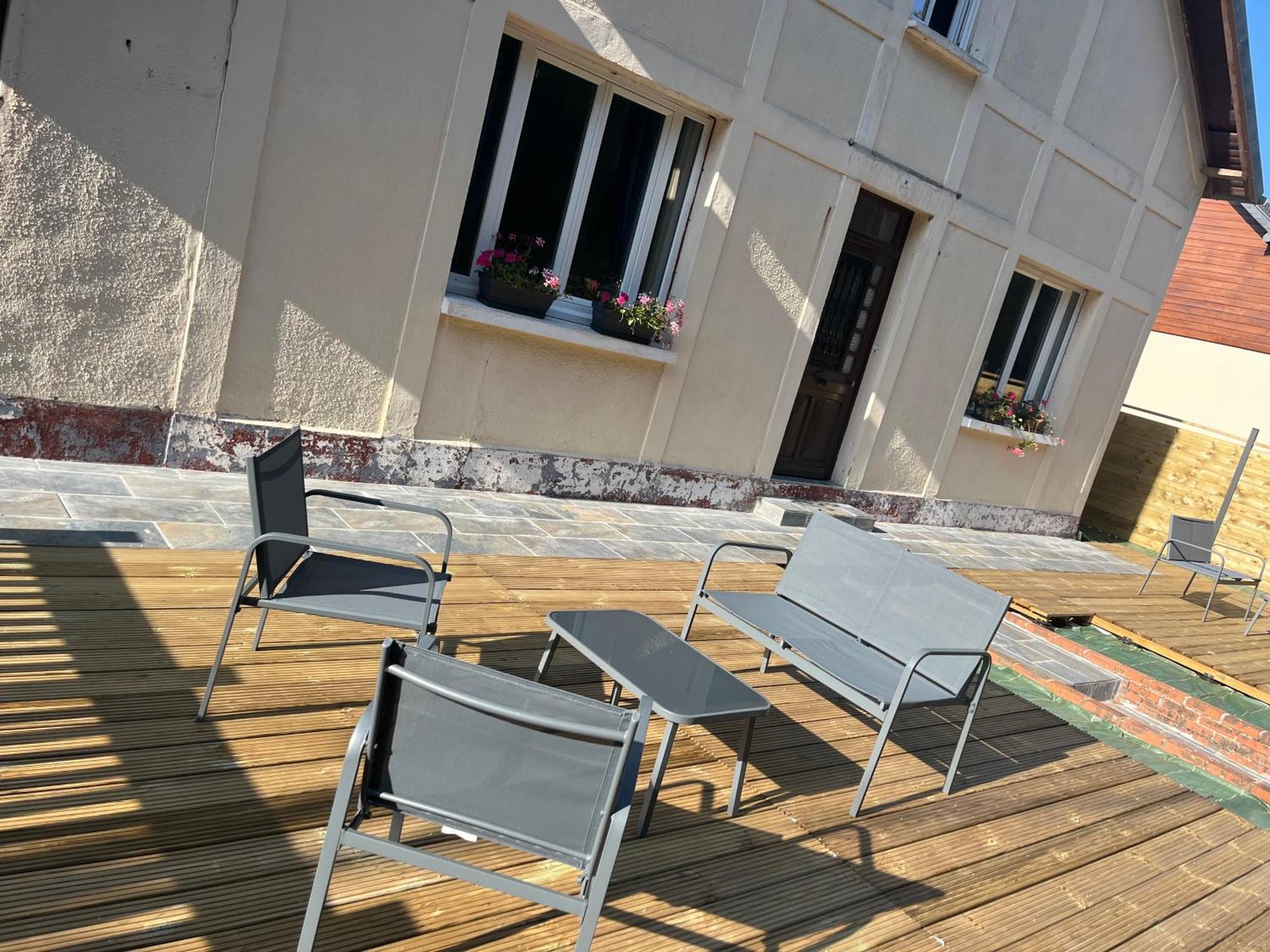 Chez Melanie, Pres De L'Abbaye Lägenhet Jumièges Exteriör bild